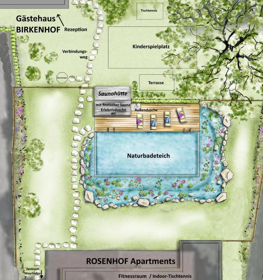 Apartments Rosenhof Майрхофен Экстерьер фото